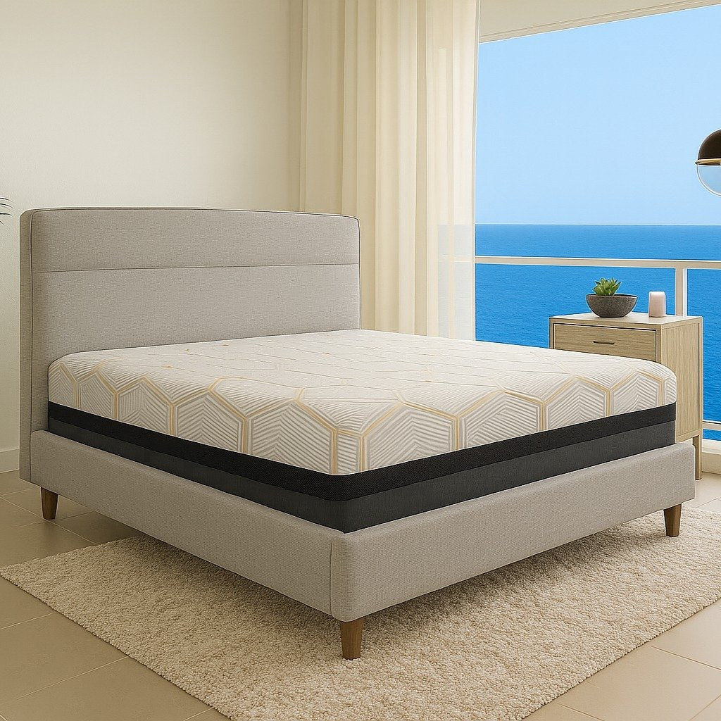 Oasis Luxe- 14" Hybrid Copper-Gel Infused Memory Foam Mattress (Copy) - Twin XL / 14" image