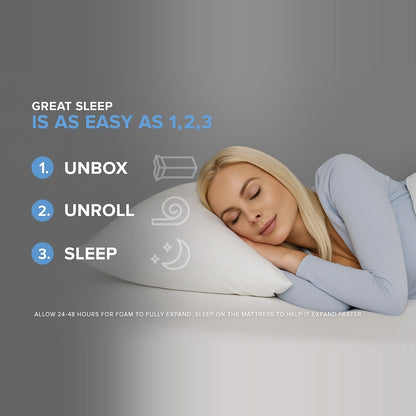 Oasis Luxe-  14" Hybrid Copper-Gel Infused Memory Foam Mattress (Copy) image 1